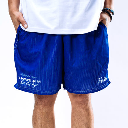 AIM MESH SHORTS - ROYAL BLUE