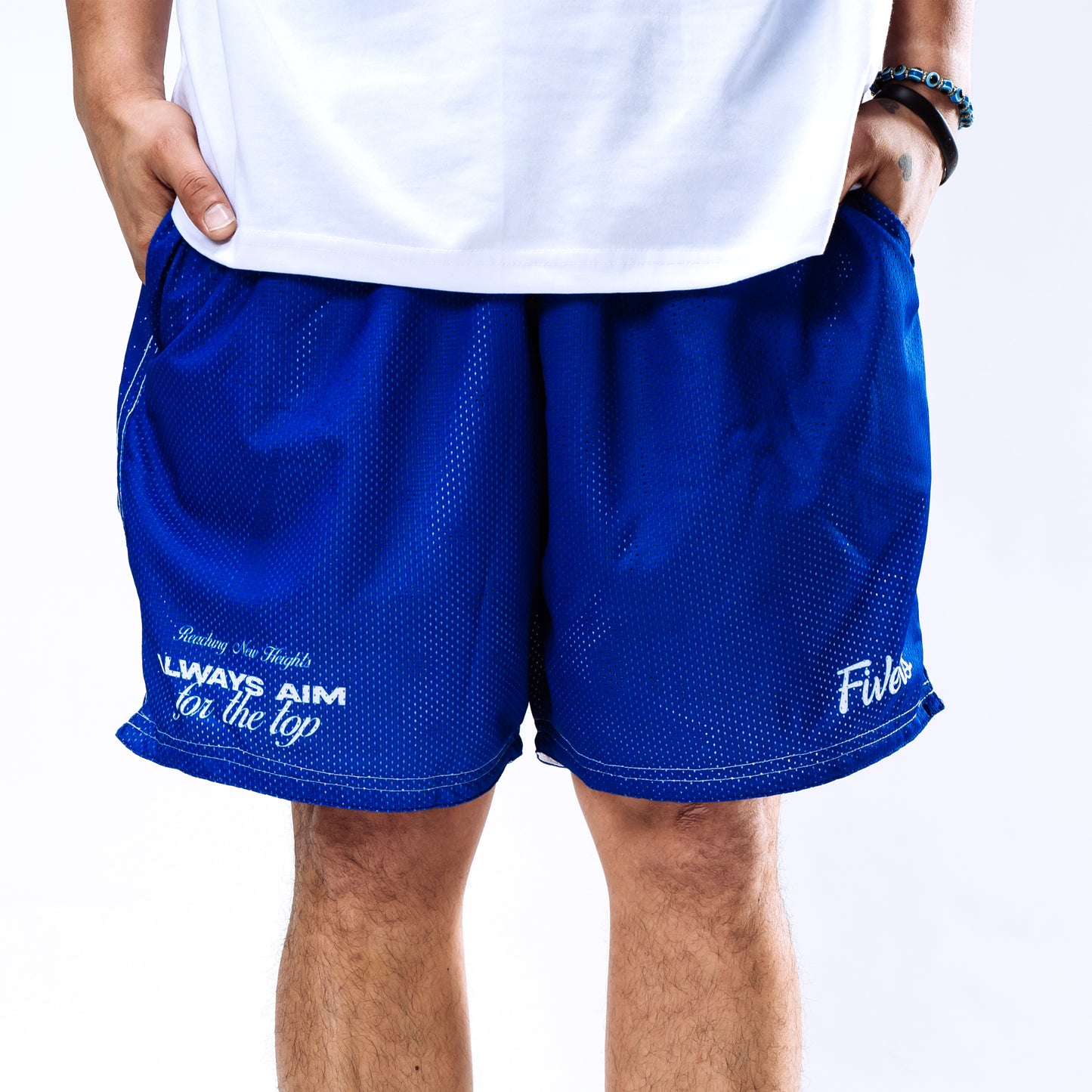 AIM MESH SHORTS - ROYAL BLUE