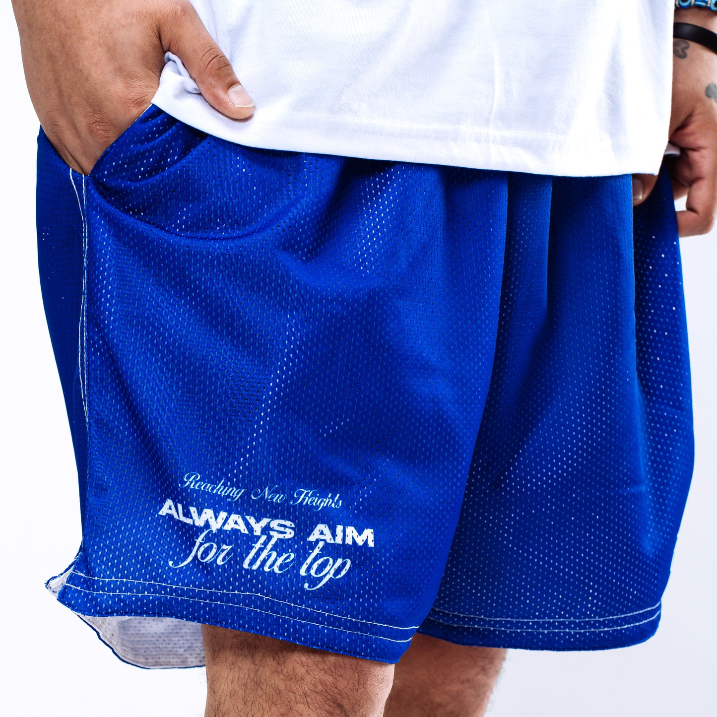 AIM MESH SHORTS - ROYAL BLUE