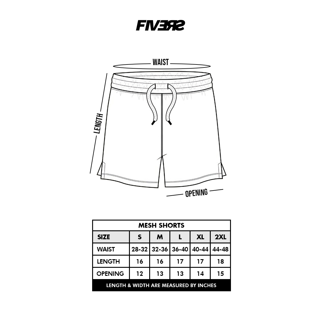 AIM MESH SHORTS - CHARCOAL