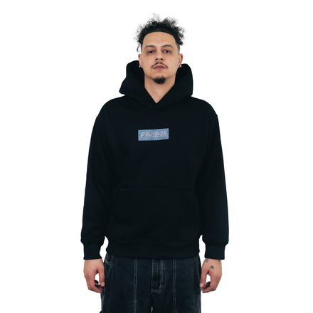 BOX LOGO HOODIE - CRYSTAL (ICY BLUE)