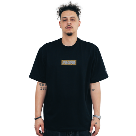 BOX LOGO TEE - CRYSTAL (GOLDEN TOPAZ)