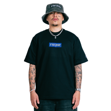 BOX LOGO TEE - CRYSTAL (IMPERIAL BLUE)