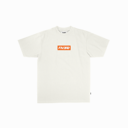 BOX LOGO TEE - ORANGE