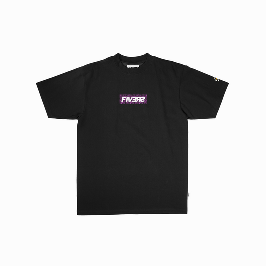 BOX LOGO TEE - YOS BLACK