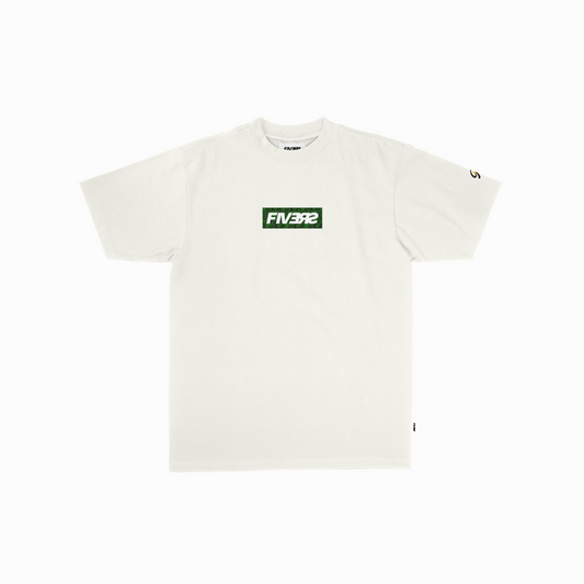 BOX LOGO TEE - YOS WHITE