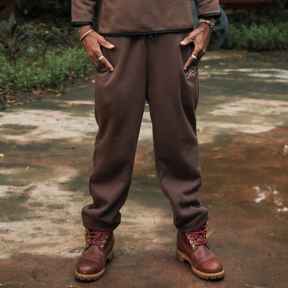 '5RS' SWEATPANTS - MOCHA