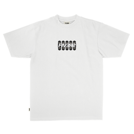 STACKS TEE - WHITE