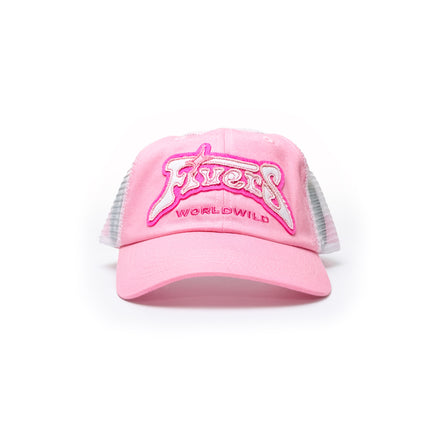 FIVERS 'WORLDWILD' - MESH TRUCKER SNAPBACK (RIOT PINK)